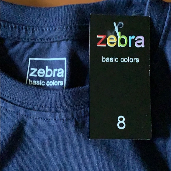 New, Boys T-shirts, 4 solid colors, Size 8, - Picture 4 of 4